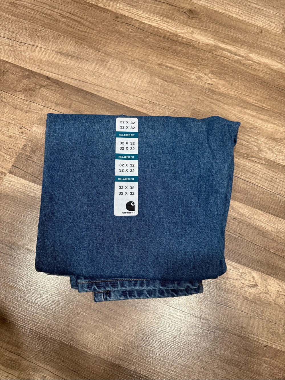 Carhartt Men's Relaxed Fit Blue Denim Jeans - Picture 3 of 4